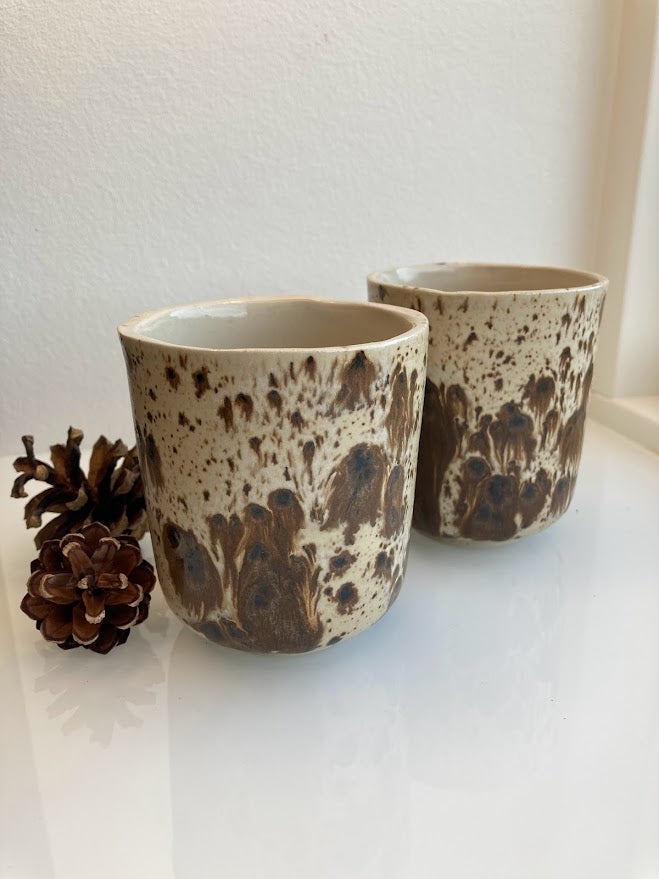 Lille kop med lige sider